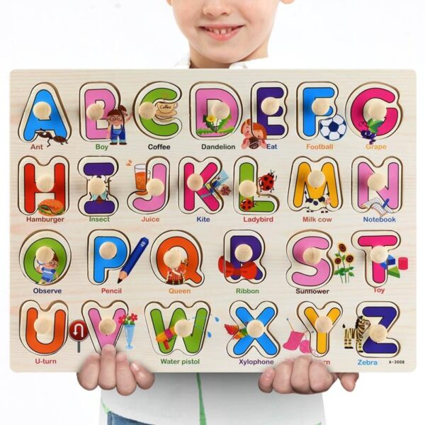 Pranchas pedagógicas Montessorianas de encaixe para ensino da língua inglesa - Imagem 11